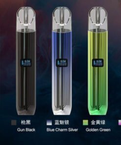 SAICO炫刻一代電子煙機產品圖,智慧顯示螢幕與雙輸出模式設計